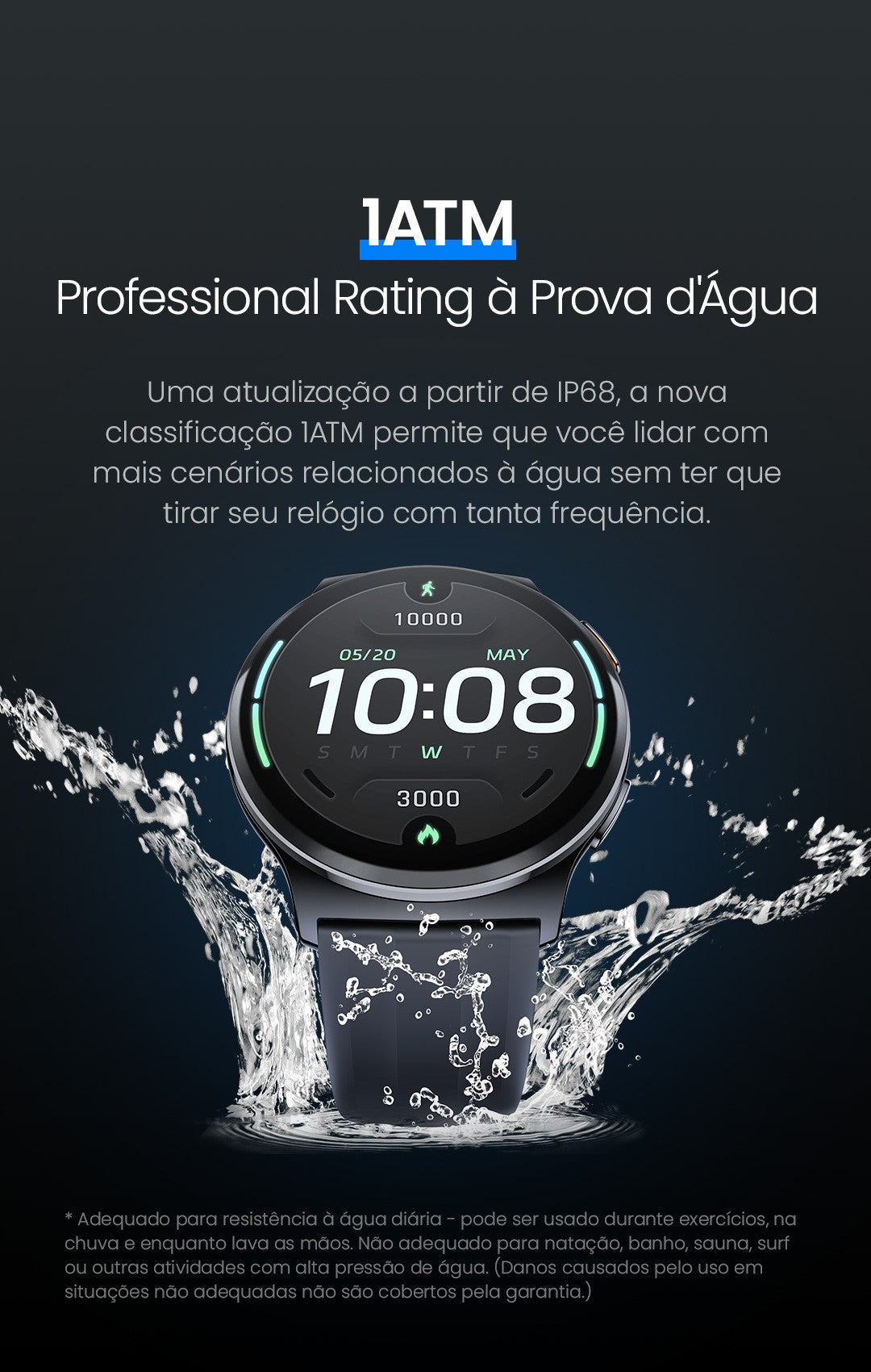 Smartwatch Haylou Solar Lite 2 com Tela AMOLED 1,43" e Bluetooth 5.4 — imagem 27 de 29