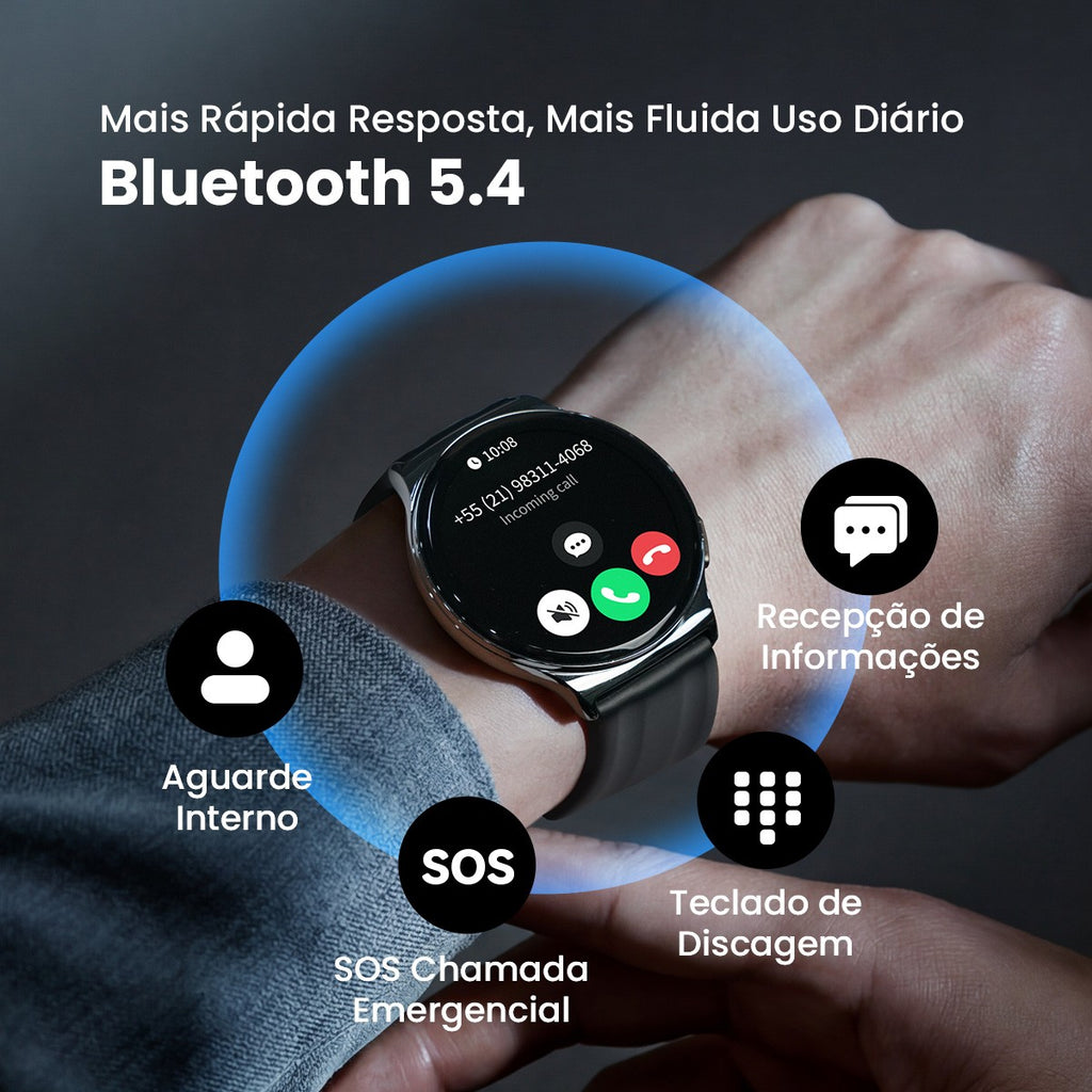 Smartwatch Haylou Solar Lite 2 com Tela AMOLED 1,43" e Bluetooth 5.4 — imagem 22 de 29