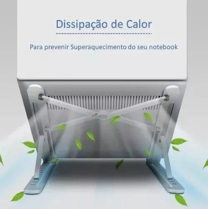 Suporte para Notebook e Laptop em Alumínio Universal — Ergonomia — Hive