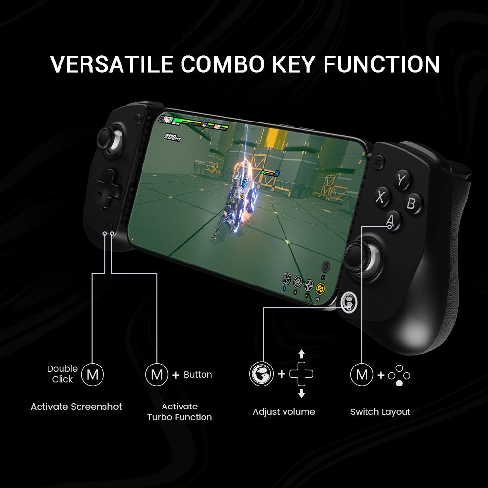 Controle GameSir X5 Lite USB-C para Celular com Joysticks Hall — imagem 12 de 15