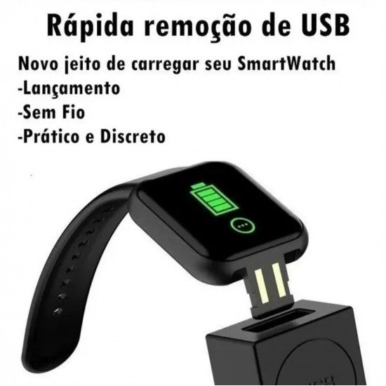 Smartwatch Bluetooth D20+ Y68 Plus Múltiplas Funções — Wearable — Hive