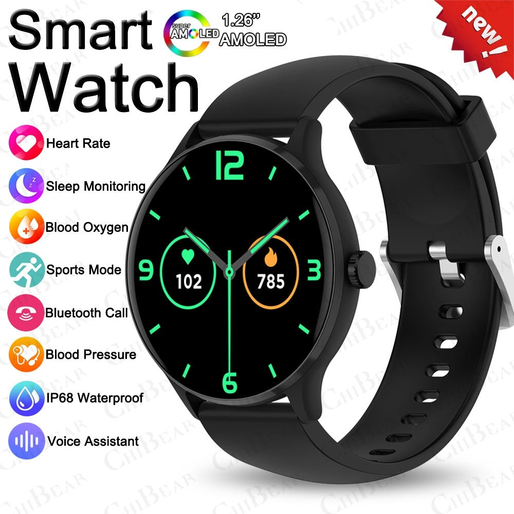 Smartwatch ChiBear com Chamadas Bluetooth e Tela HD 1,26" — imagem 6 de 22