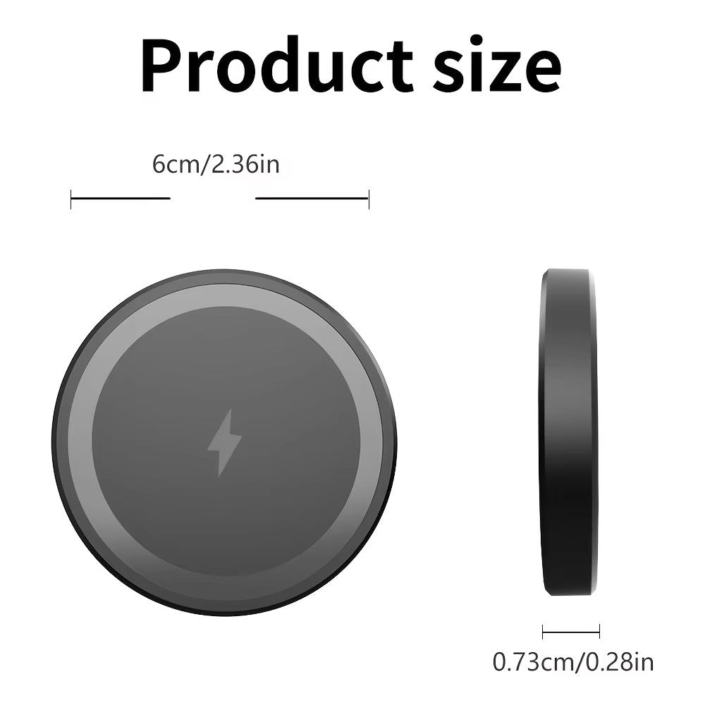 Carregador Magnético Sem Fio Qi 15W com USB-C — imagem 6 de 8