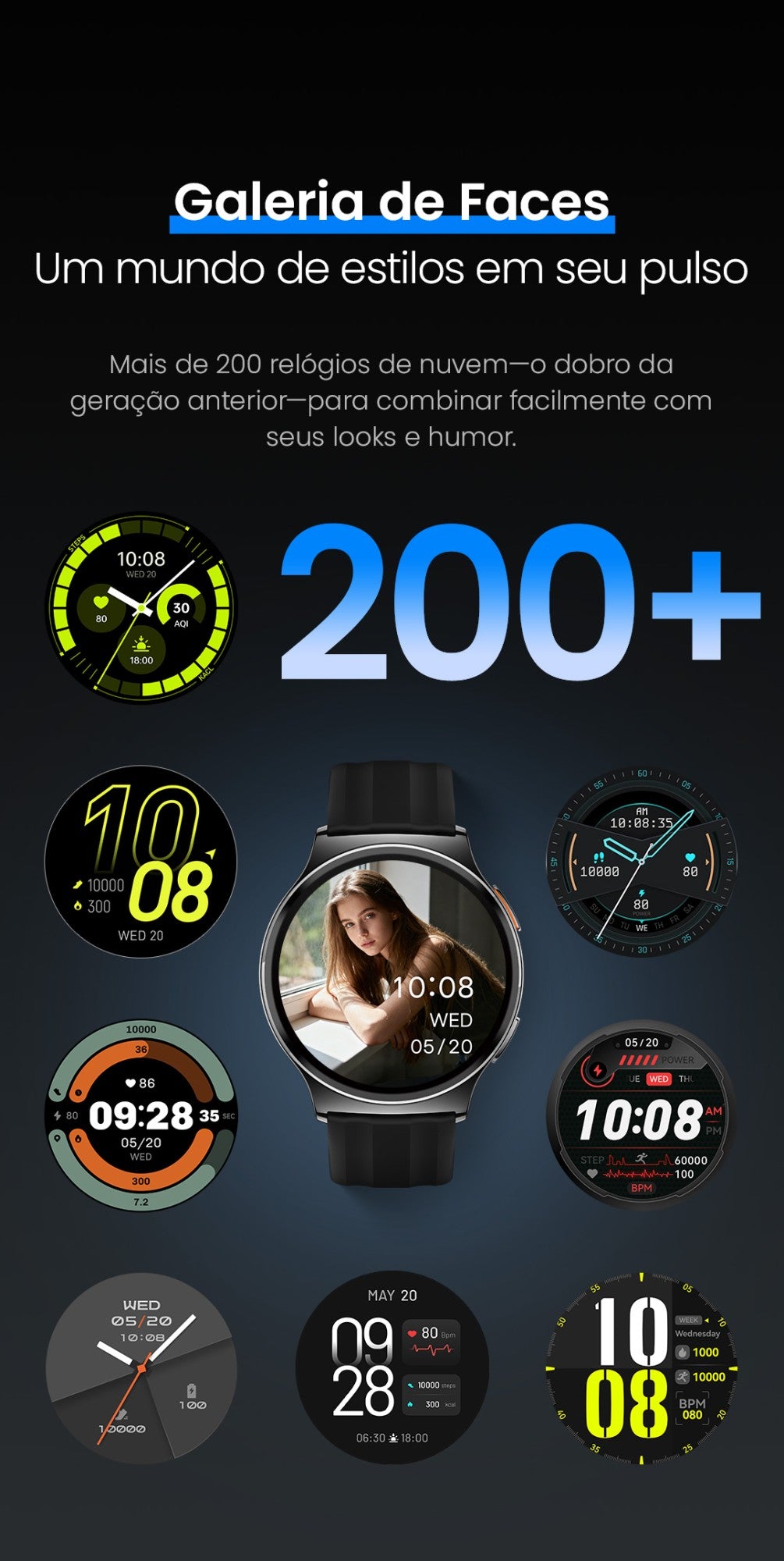 Smartwatch Haylou Solar Lite 2 com Tela AMOLED 1,43" e Bluetooth 5.4 — imagem 24 de 29