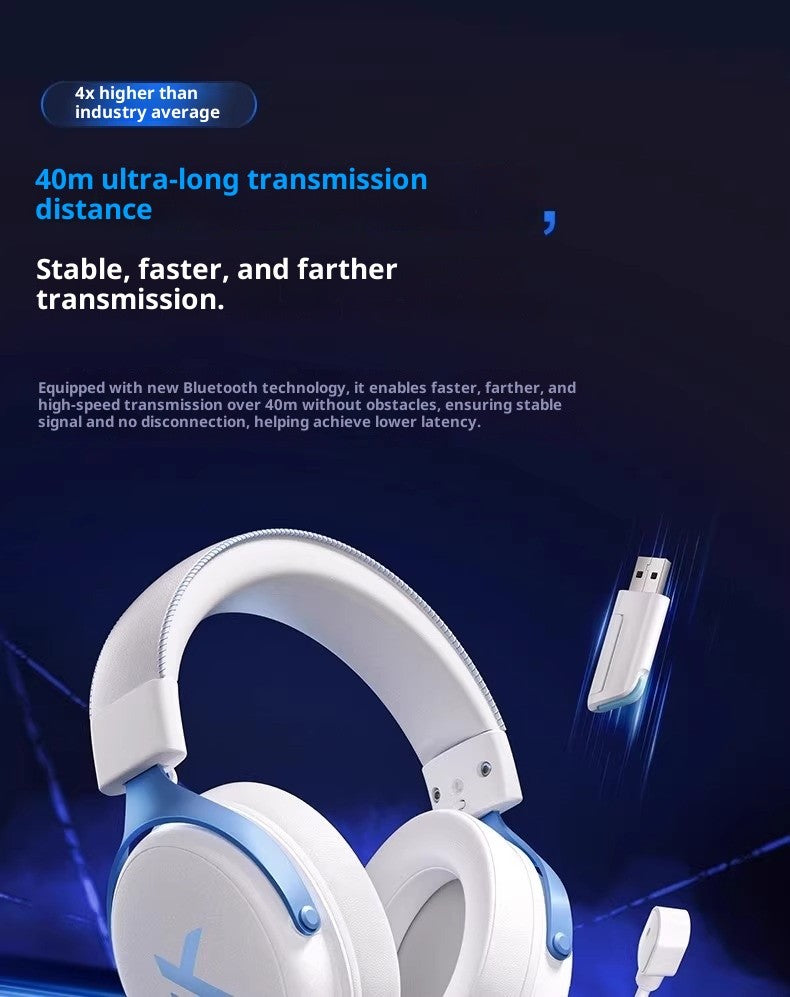 Headset Gamer MCHOSE V9 Pro 2 Sem Fio com Microfone — imagem 8 de 22