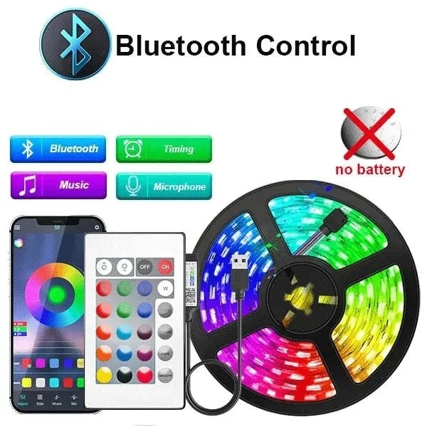 Fita LED RGB LeiiGeeGo USB 5V com Opções de Controle — imagem 5 de 10