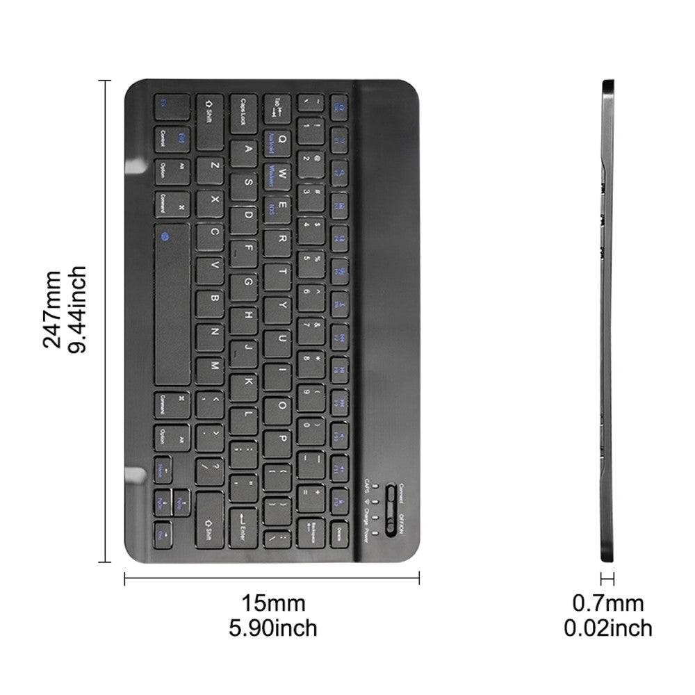 Teclado Bluetooth EMTRA Recarregável com Opção de Mouse — imagem 23 de 24