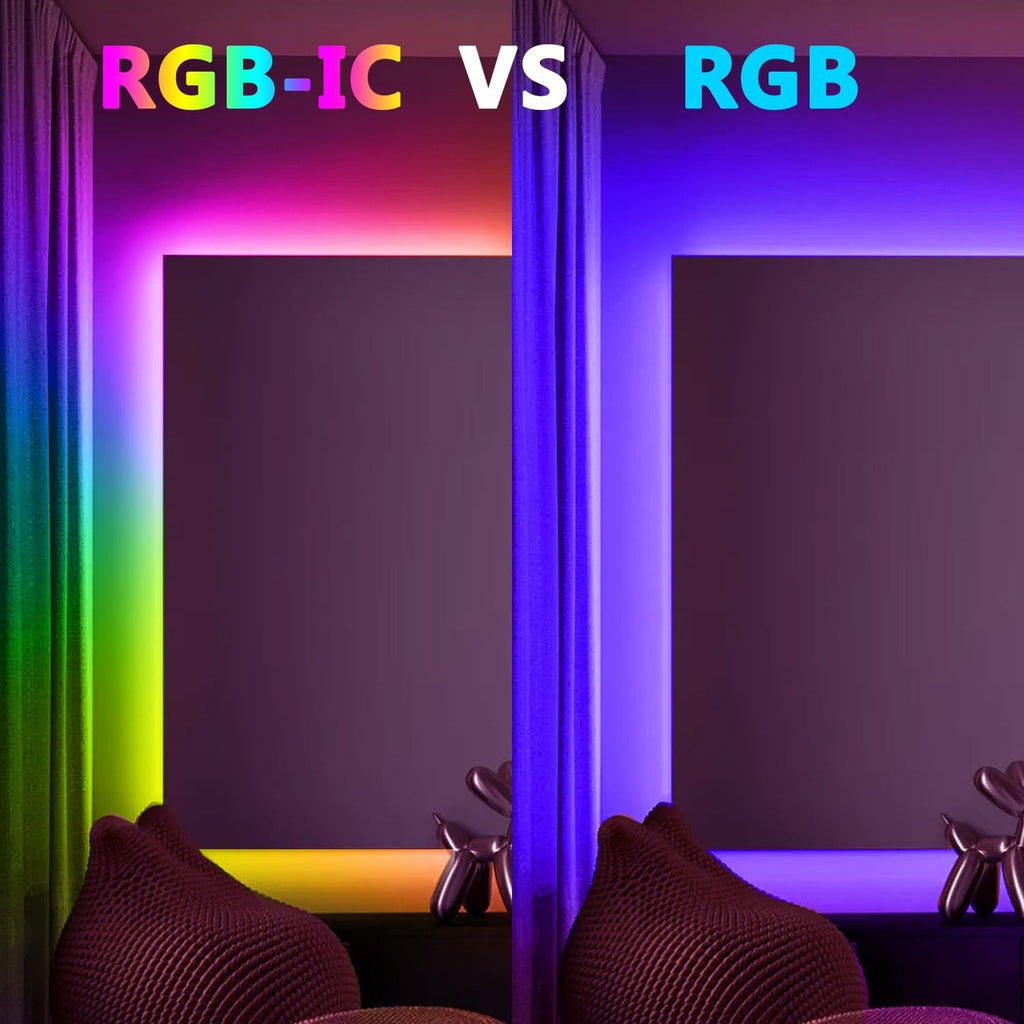 Fita LED RGBIC Endereçável com Controle por App de 1 a 30 m — imagem 7 de 8