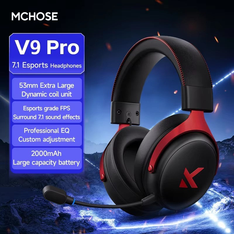 Headset Gamer MCHOSE V9 Pro 2 Sem Fio com Microfone — imagem 10 de 22
